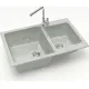 Кухонная мойка MARRBAXX Карельский камень модель 191/Q10 F191Q010 серый/светло-серый