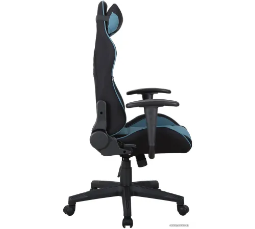 Игровое геймерское кресло Brabix GT Racer GM-100 черный/голубой
