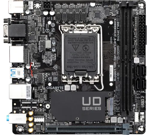 Материнская плата Gigabyte H610I rev. 1.0