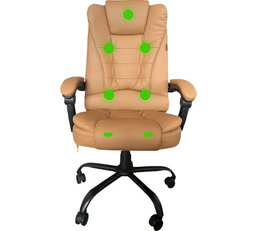 Офисное кресло CACTUS CS-CHR-OC05M-BR бежевый