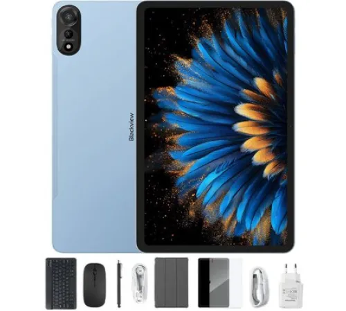 Планшет Blackview Mega 2 LTE 6GB/256GB синий, с аксессуарами