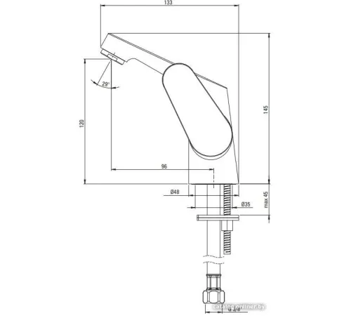 Комплект смесителей Deante Chaber BGCB010M