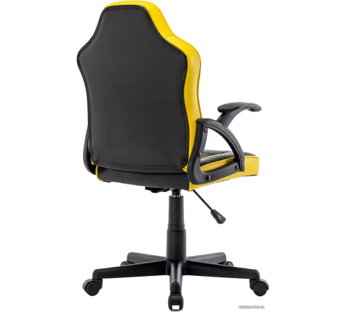 Игровое геймерское кресло Brabix GM-203 черный/желтый