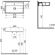 Умывальник Vitra ArchiPlan 7401B003-0001