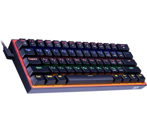 Клавиатура Redragon Fizz Redragon Red, черный/красный