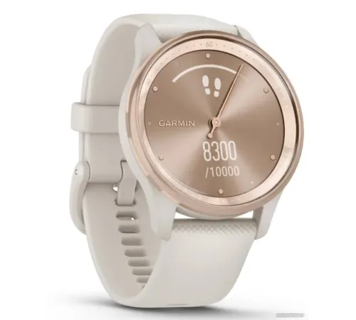 Гибридные умные часы Garmin Vivomove Trend слоновая кость