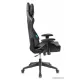 Игровое геймерское кресло Zombie Viking 5 Aero Black Edition искусственная кожа черный