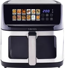 Аэрогриль аэрофритюрница SAROS Air Fryer AFS11D 11L
