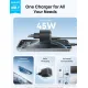 Сетевое зарядное Anker Nano Charger A2692 45W черный