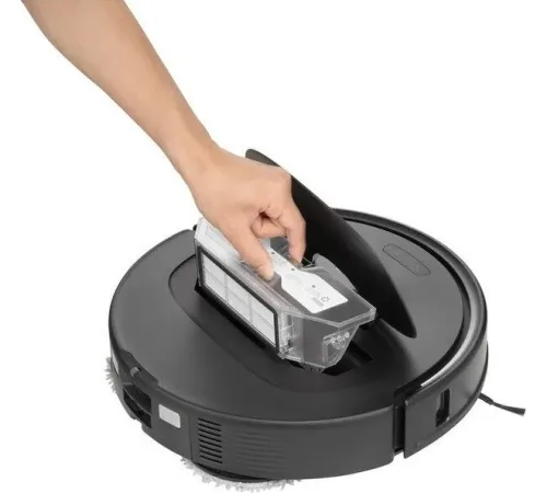 Робот-пылесос Roborock Qrevo C RRW0PEP QRRC52-02 с русской озвучкой, черный