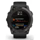 Умные часы Garmin Fenix 7X Pro Sapphire Solar карбоново-серый титан/черный