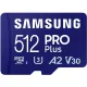 Карта памяти Samsung PRO Plus microSDXC 512GB MB-MD512SA с адаптером