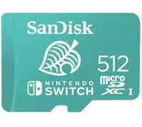 Карта памяти SanDisk Nintendo Switch Licensed Card Animal Crossing Edition microSDXC 512GB SDSQXAO-512G-GN3ZN