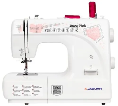 Электромеханическая швейная машина Jaguar Jeans Pink
