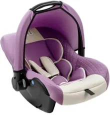 Детское автокресло Amarobaby Baby Comfort AB222008BC/3938 светло-фиолетовый/светло-бежевый