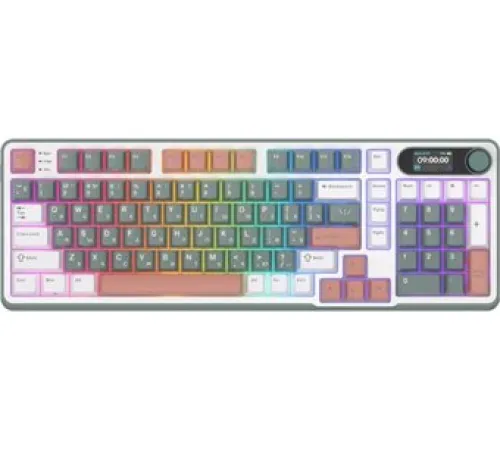 Клавиатура Royal Kludge RK-S98 RGB Clay Green RK Pale Green