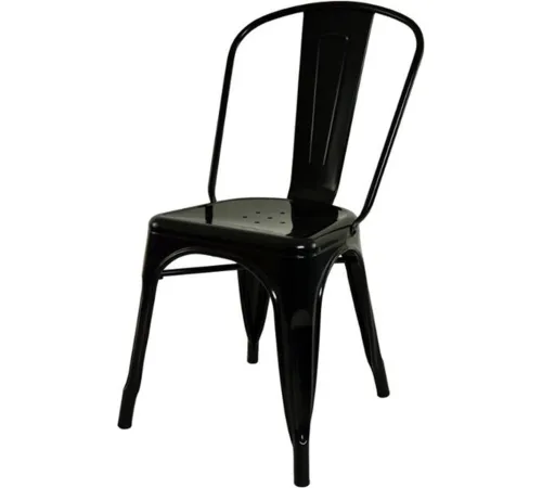 Стул Stool Group Tolix черный глянцевый