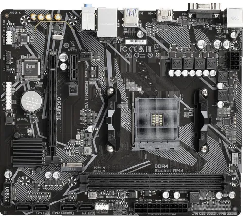 Материнская плата Gigabyte A520M K V2 rev. 1.0