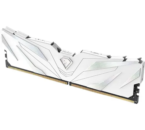 Оперативная память Netac Shadow II White 8ГБ DDR5 4800 МГц NTSWD5P48SP-08W