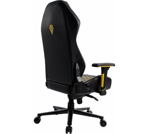 Игровое геймерское кресло Brabix GM-180 532953 черный/желтый