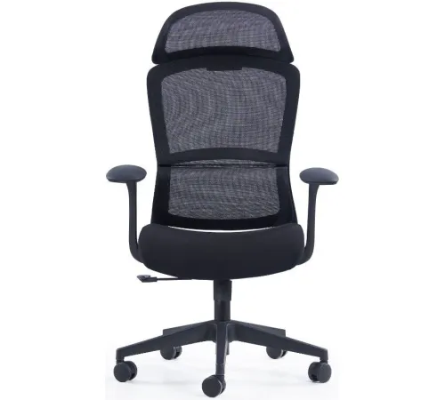 Офисное кресло SitZone CH-555A сетка/ткань, черный