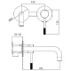 Смеситель Voda Vessel VSL28G