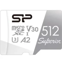 Карта памяти Silicon-Power Superior microSDXC SP512GBSTXDA2V20 512GB