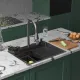 Кухонная мойка Roxen Stage Plus 560250-60B многофункциональная 8 в 1 60*48/графит