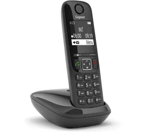 Радиотелефон Gigaset AS690 DUO черный