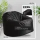 Кресло-мешок Mio Tesoro Poparada XXXL PO-65x85-CH черный