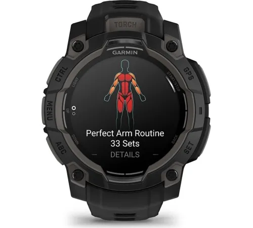 Умные часы Garmin Instinct 3 45 мм черный