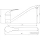 Смеситель Esko Monsoon MON05
