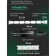 Сушилка для белья Comfort Alumin Euro Premium потолочная 6 прутьев 210 см Лифт алюминий/белый