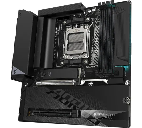 Материнская плата Gigabyte B850M Aorus Stealth rev. 1.0