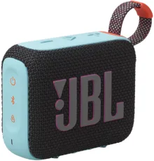 Беспроводная колонка JBL Go 4 черный/оранжевый