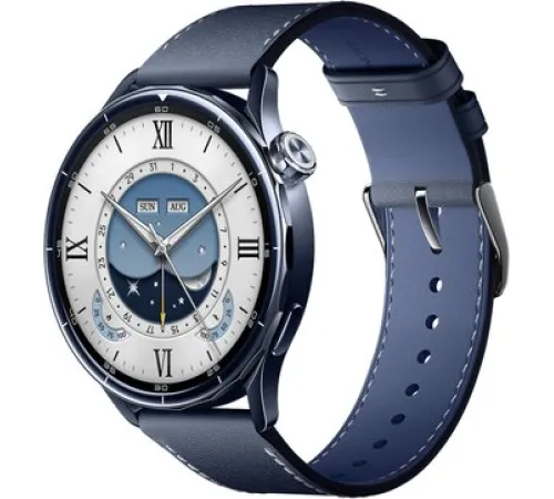 Умные часы Xiaomi Watch S5 46 мм керамический синий, международная версия
