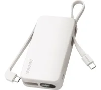 Внешний аккумулятор Momax 1-Power Vital+ Built-In USB-C IP138 10000mAh белый