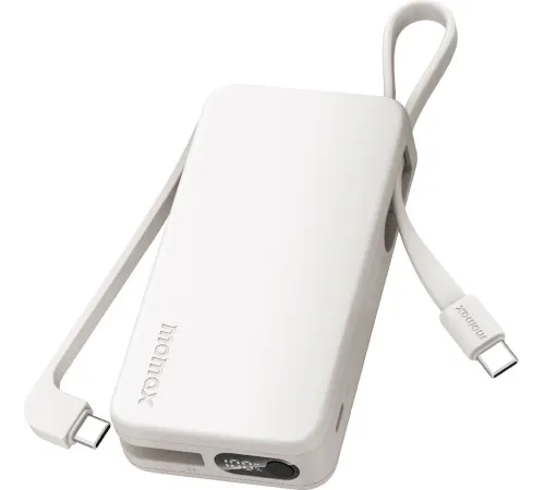 Внешний аккумулятор Momax 1-Power Vital+ Built-In USB-C IP138 10000mAh белый