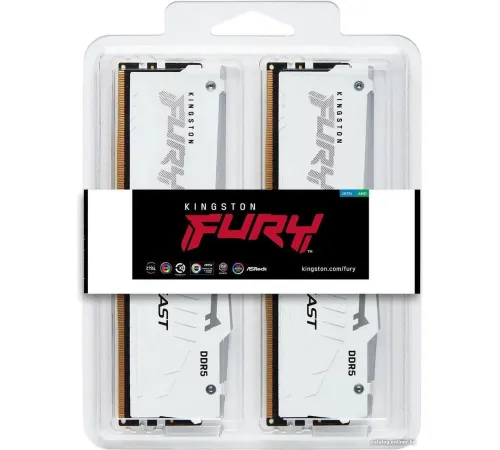 Оперативная память Kingston FURY Beast RGB 2x16ГБ DDR5 5600 МГц KF556C36BWEAK2-32
