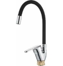 Смеситель Ledeme L4132-2 хром/черный