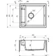Кухонная мойка Deante Magnetic ZRM N103