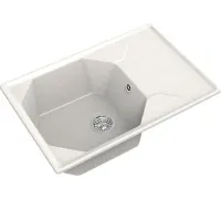 Кухонная мойка GranFest GF-U-740L белый