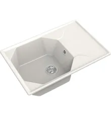 Кухонная мойка GranFest GF-U-740L белый
