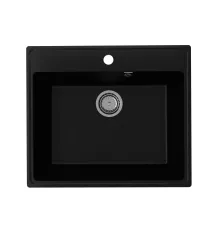 Кухонная мойка Ulgran QUARTZ Forte 580-07 уголь