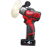 Полировальная машина Milwaukee M12 BPS-421X 4933447799 с 2-мя АКБ, кейс