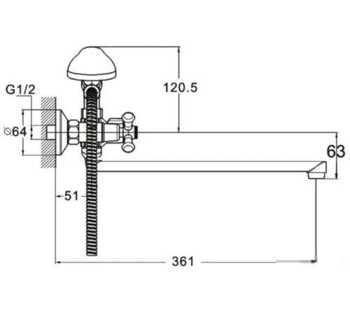 Смеситель Econoce EC0424