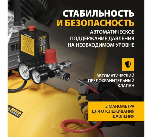 Компрессор Denzel DCV1800/50