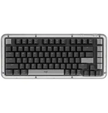 Клавиатура Logitech Alto Keys K75M 920-013299 графитовый, с гравировкой