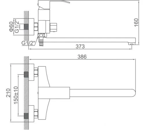 Смеситель Ledeme L72217