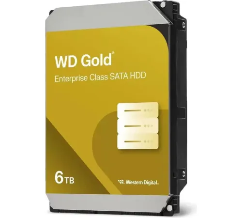 Жесткий диск WD Gold 6TB WD6004FRYZ